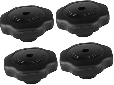 Alipis Boutons De Couvercle D'autocuiseur 17mm en Plastique Antidéflagrant, Lot De 4 Pièces, Remplacement Compatible pour Poêles Et Casseroles, Usage La Cuisine Sécurisée