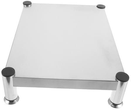 BUGUUYO Stainless Steel Kitchen Rack Induction Cooker Gas Stove Holder Non Slip Bracket for Cooktop Accessories Sleek Design for Milk Pan Steamer Stand Storage
