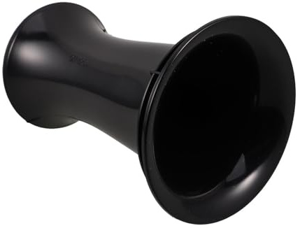 BESPORTBLE Tube D'évent de Haut-Parleur Compatibilité Polyvalente et Distorsion Minimisée en Abs Noir Connecteurs pour Réparation DIY et Chambres