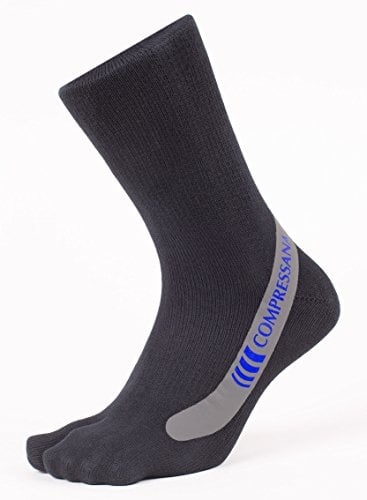 COMPRESSANA TAPE SOX - Hallux Valgus Korrektur-Socken mit eingearbeiteten Tapes - die wirksame und alltagstaugliche Lösung bei Hallux Fußfehlstellungen 1 Paar
