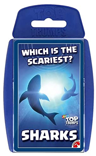 Top Trumps Sharks Card Game for 3 to 99 years