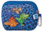 PIXIE CREW Tasche mit Silikonpanel Dinosaurier 15 cm blau