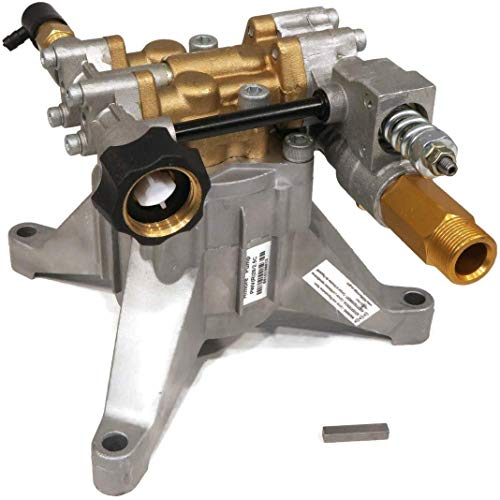 The ROP Shop | 7/8 Shaft, Brass Head, Vertical Pump Replacement for Pressure Washer with 3100 PSI and 2.5 GPM, Includes Keyway