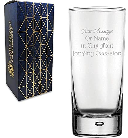 Personalised Engraved Centra Hiball Tumbler, Gift Boxed, Personalise with Any Message for Any Occasion