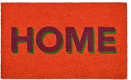 Gift Company Fussmatte, Home, Neon, orange, 45x75cm