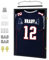 IHEIPYE Trikot-Präsentations-Rahmen, abschließbar, große Sport-Trikot-Schattenbox mit 98 % UV-Schutz, Acrylglas und Aufhänger, für Baseball, Basketball, Fußball, Hockey und Uniform, schwarz