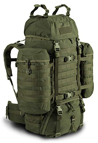 Raccoon 85l Rucksack Oliv-grün