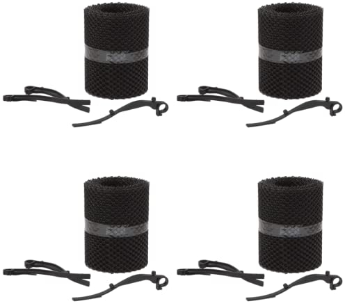 EKNA Regenrinnen Laubschutz - 24m x 15cm Laubschutzgitter für Dachrinnen - Kunststoff Sieb - Dachrinnenfilter-Set rostfrei & witterungsbeständig (inkl. 60x Montageklammern)