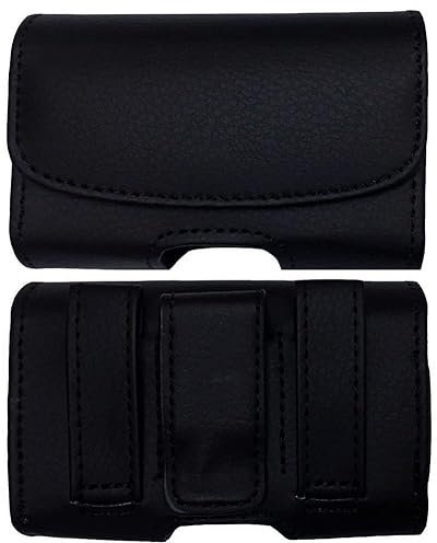 2nd Gen Premium Pouch Case mit Gürtelclip für Medtronic MiniMed Insulinpumpe 770G / 780G / 670G / 640G / 630G (schwarz/horizontal/1A)