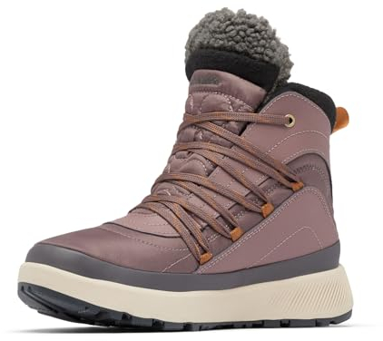 Columbia Red Hills Omni-Heat, Stivali da neve Donna, Basalt/Camel Brown , 38 EU