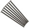 Evoges M3.5 x 75mm Long Raised Countersunk Slotted Head Electrical Screws for Plugs Socket Switches, Pack of 10 (Black Nickel)