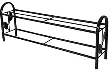 HEXEH Schuhregal Schuhgestell Badezimmer Schuhregal Schmiedeeisen Slipper Schuh Lagergestell Einfache stehende Boden Tür Schuh Kleiderschrank for Badezimmer WC Wohnzimmer Wohnzimmer Schuhschrank