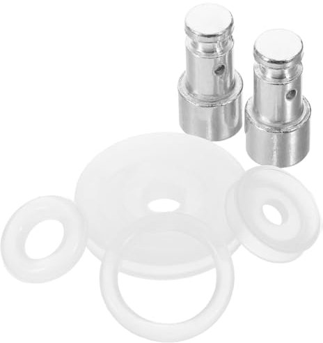 OUNONA Pressure Cooker Float Valve Replacement Hawkins Style Pressure Cooker Safety Valve Stainless Steel and Rubber for Tower Pressure Cookers
