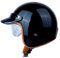 Casco Moto Jet Vintage Con Visiera Parasole,Casco Demi-Jet Retrò Omologato ECE Ciclomotore 3/4 Casco Moto Aperto,Casco A Scodella Caschi Cromwell,Per Uomo Donna 2,XXL:63-64CM