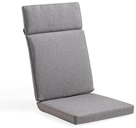 Adirondack-Stuhl-Schaumstoffkissen mit hoher Dichte, Schaukelstuhlkissen mit hoher Rückenlehne für den Außenbereich, Ersatzsitzkissen für Terrassenstühle für Gartenmöbel