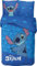 arlis Stitch Bettwäsche für Kinder, wendbarer Bettbezug, 140 x 200 cm, Kissenbezug 63 x 63 cm, 100 % Baumwolle (Lo and Stitch, 140 x 200 cm)