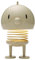 Hoptimist Lampe LED, Nachttischlampe Touch, Kabellose Lampe Tisch, Aufladbare & Dimmbar, Dänischem Design, 10 x 10 x 15 cm, L, Latte