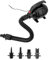 Madlife Garage Pumpe Luftmatratze,Elektrische Luftpumpe,Luftpumpe Elektrisch,Sup Pumpe Elektrisch mit 4 Düsen,elektrische luftpumpe fürLluftmatratze Schlauchboot/Wasserbetten/Airtrack/Yoga-Bälle