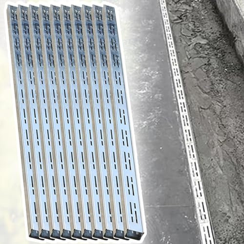 Entwässerungsrinne Regenrinne Schlanke Entwässerungsrinne/Fußgängerrinne – Set/Set/System Für Entwässerungsgräben Mit Niedrigem Profil – Edelstahl-Schlitzrinne Für Den Außenbereich/flache, Schmale Fra