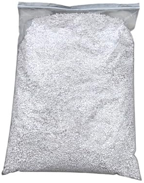 5 litri di Perlite Espansa – Substrato Drenante e Leggero per Piante, Orto e Giardinaggio, Ideale per Aerazione Radicale, Idroponica e Piante Carnivore