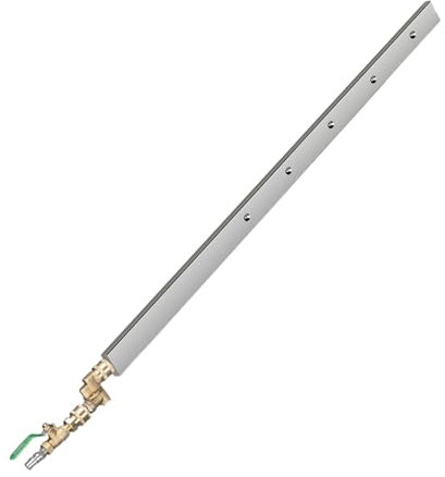 Varilla para Limpiar Radiadores - Limpiador De Radiadores para Automóviles, Varilla Portátil De Acero Inoxidable De 61 Cm con Alta Presión, Ideal para Maquinaria Pesada Y Lavadoras A Presión
