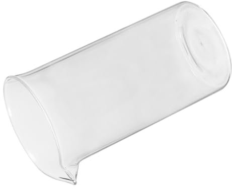 LABRIMP Vaso de Repuesto para Cafetera Espresso de Vidrio Diseño Elegante y para Extracto de Café y Helado Compatible con Prensa Francesa