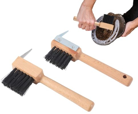 Hufauskratzer Mit Bürste Hufkratzer Zur Pferdereinigung