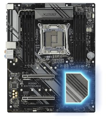 Scheda Madre Scheda madre Fit For ASRock X299 X299 Extreme4 LGA 2066 DDR4 256GB supporta CPU 9900 10940 7940 7820 10920 9940 7740 9820 M.2 ATX