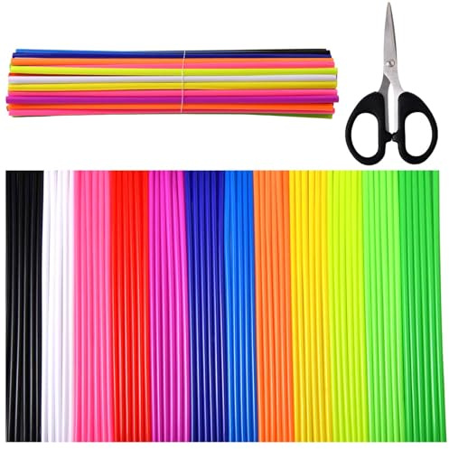 LEONTOOL Housses pour rayons universelles pour rayons 72 pièces Housses de motos tout-terrain 12 couleurs Houss décoratives pour roues de vélo