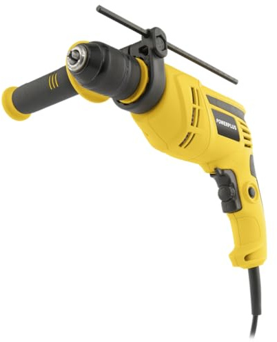 Powerplus Schlagbohrmaschine POWX0261 - Bohrmaschine mit 650 W, 0 min-1 und 2900 min-1