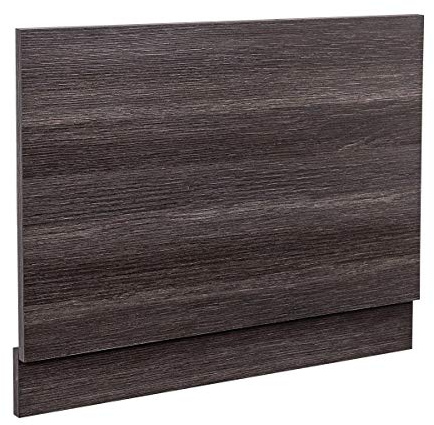 Aquariss Bathroom Calm Grey Effect 700 mm Wooden Wrapped End Bath Panel | MDF, Adjustable Plinth, for Bathroom Soaking Tub