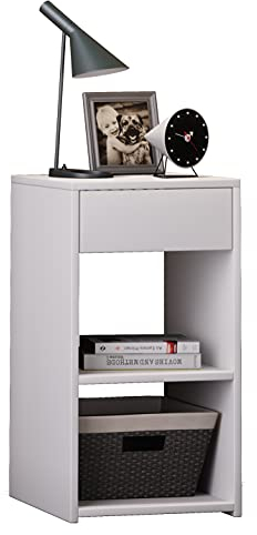 VCM Nachtschrank | Beistelltisch | Nachttisch | Maße ca. H. 65 x B. 35 x T. 35 cm - Sledo Maxi