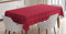 ABAKUHAUS orientalisch Tischdecke, Sun Inspired Ethnic, Wasserfest Waschbar mit Klar Sichtbaren Farben kein Verblassen Personalisiert, 140 x 240 cm, Scharlachrot und Kastanienbraun