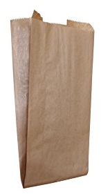 Lot de 1000 sachets en papier Sealing Havane, sans poignées, adaptés au contact alimentaire, 19 x 40 + 13 cm.