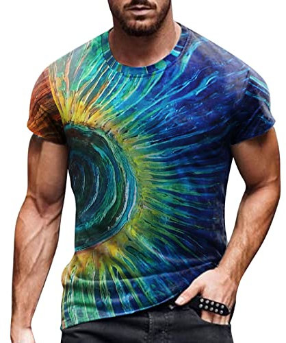 Trachtenhemd Herren Weiß Trompetenärmel Oberteil Wasserfall Oberteil Party Hemd Hellblaues Hemd Herren Glitzeroberteil Hemd Shirt T Shirt Blau Herren Langarmshirt Herren Baumwolle Hellblaues Oberteil