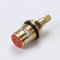 Cartouche De Robinet En Céramique De Rechange, Valve De Robinet De Cartouche De Disque De Tige En Céramique En Laiton Quart De Tour 1/2 Pour Robinet De Cuisine De Salle De Bain,Rouge
