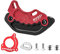 MUQZI MTB Bash Guard, ISCG05 Mount, 26-32T Kettenblattschutz inklusive BSA Adapter, rot