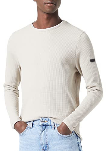 KEY LARGO Herren Stefano Round Sweatshirt, Sand (1005), M