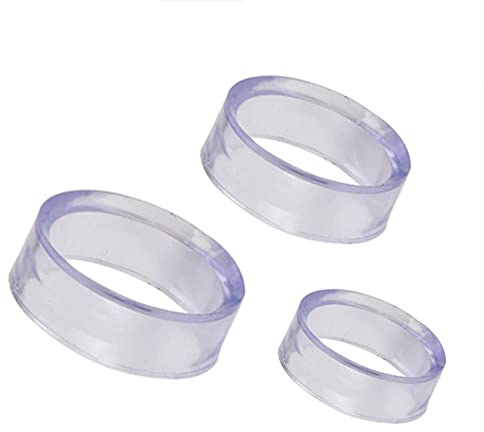 Acryl-Ballständer, 10 Stück, transparenter Baseball-Display-Ständer, für Sport, kleine Bälle, Display-Rack, Golfballständer, Erinnerungsstücke, für Baseball, Tennis, Golfball (groß)