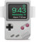 elago W5 Ladestation Ständer Kompatibel mit Apple Watch Serie 10, 9, 8, SE2, 7, 6, SE, 5, 4, 3, 2, 1 und Apple Watch Ultra 2 & 1 - Klassisches Spielkonsolen-Design, Nachttischmodus (Hellgrau)