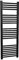 Straight Black Heated Towel Ladder Rail Bathroom Radiator 400mm (w) x 1200mm (h) - 1964 BTUs