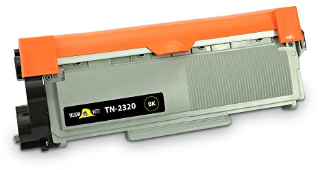YELLOW YETI TN 2320 Tonerkartusche Kompatibel mit Brother DCP-L2520DW DCP-L2540DN DCP-L2560DW HL-L2320D HL-L2340DW HL-L2360DN HL-L2360DW HL-L2365DW HL-L2380DW MFC-L2700DW Schwarz