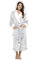 CityComfort Vestaglia da Donna Invernale in Pile (Grigio bicolore, M)
