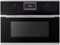 Küppersbusch CM6330.0S1 Einbau-Mikrowelle, Glas/Metall, Schwarz, Design-Kit Edelstahl vormontiert