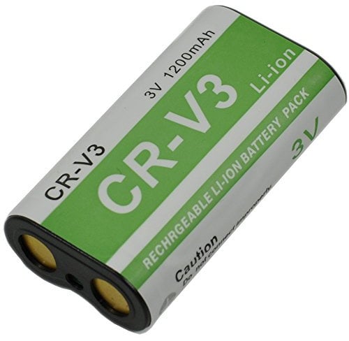 BTBAI CRV3 Camera Battery Rechargeable for CR-V3 Digital 3V Li-ion k1a