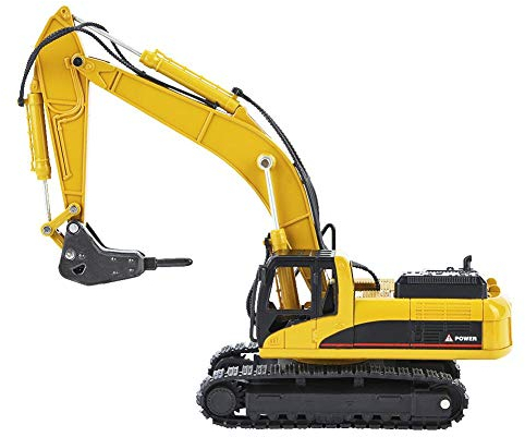 VGEBY1 Bagger Modell Spielzeug, 1: 50 Raupenbagger Engineering BAU Modellauto Fahrzeug Spielzeug