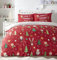 Bedlam Elf & Santa – Pflegeleichtes Bettbezug-Set, Polycotton, Mehrfarbig, Einzelbett