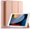 Vobafe Case for iPad 9th 8th 7th Generation 10.2 Inch Case (2021/2020/2019 Model, iPad 9/8/7), Flexible TPU Back Cover, with Pencil Holder, Auto Wake/Sleep, RoseGold
