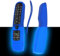 Silicone Remote Control Protective Case Compatible with LG AN-MR24GA/MR23GA/MR22GN/MR21GN, Magic Remote Cover for OLED QLED LG Smart TV 2022/2023/2024, Anti Scratch With Remote Loop(Glow Blue)