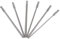 Screwdriver Sets, Magnetic Screwdriver Bit Set, 6Pcs Shank 1/4 S2 Steel 150mm Screwdriver Bit Set Cross Head Bit Tool